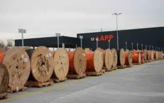 Kennzeichnung Freilager bei LAPP