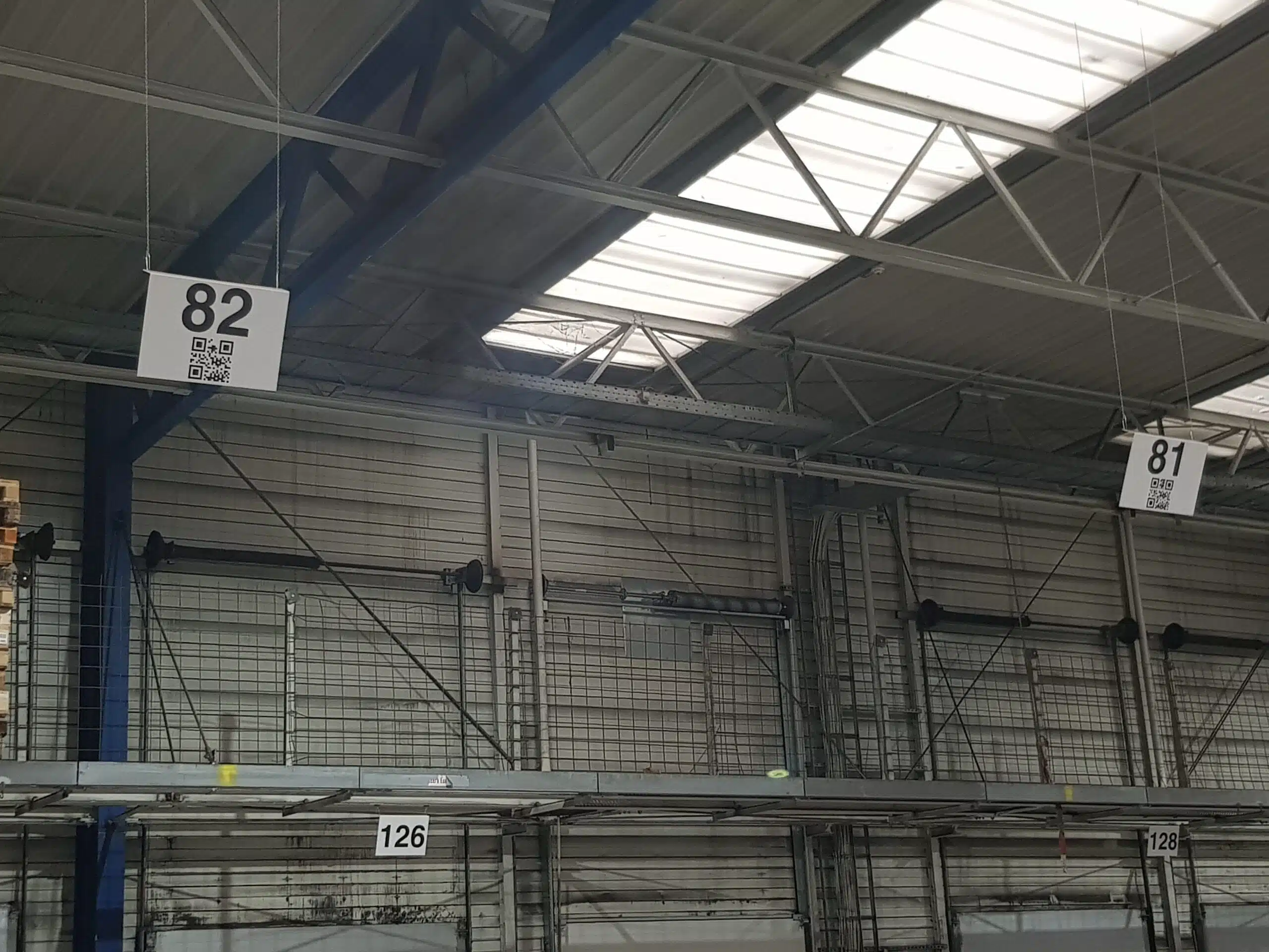 Gras Logistik2 Blocklagerschilder von ONK