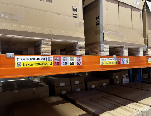 Vielseitige Kennzeichnungen für Lagerung von Kleinteilen bis hin zu überbreiten Maschinenteilen
