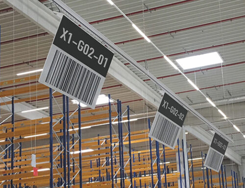 Blocklagerschilder