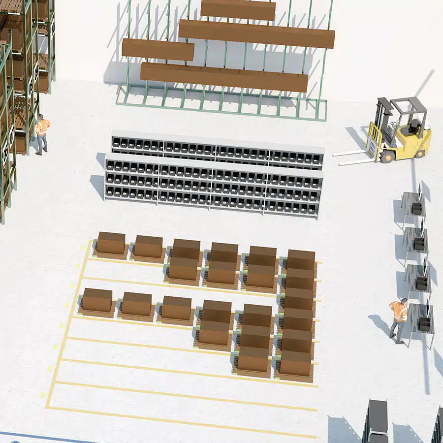 Intelligente Lagerorganisation für reibungslose Prozesse