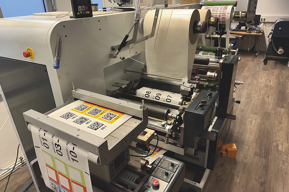 Converting Maschine im Einsatz