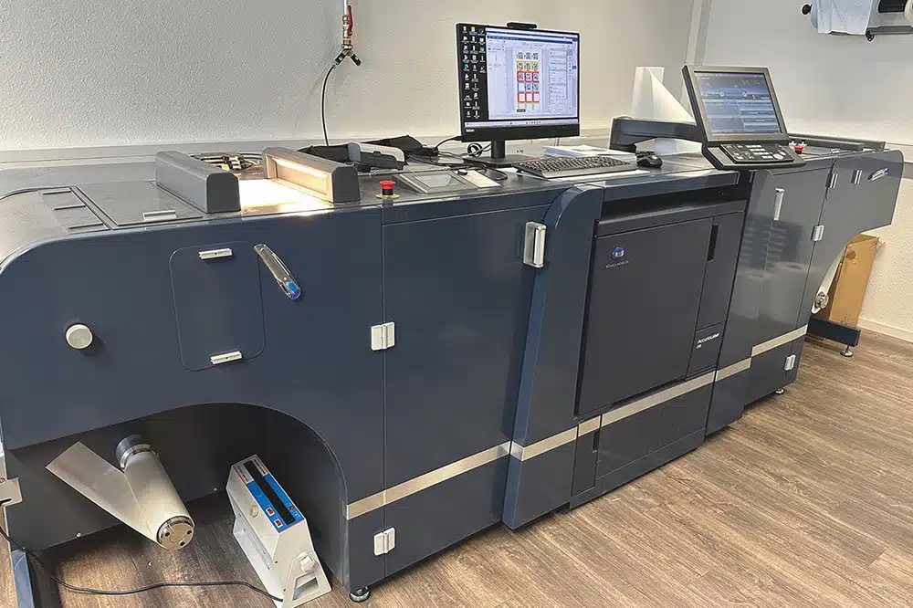 Digitaldruck Maschine