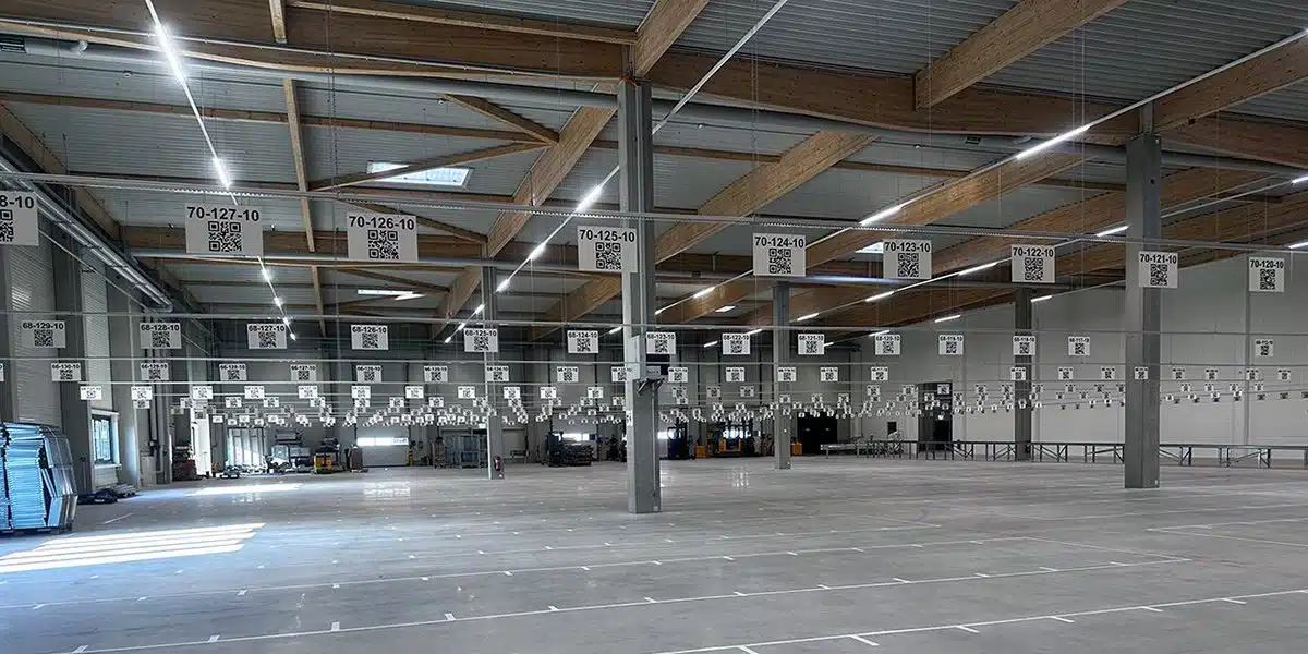 Lagerkennzeichnung und Lagerbeschilderung