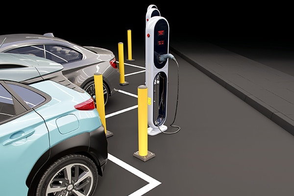 Aufprallschutz für E-Ladestationen