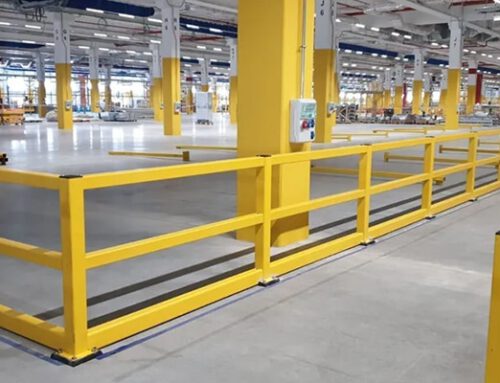 Geländer zur Absturzsicherung