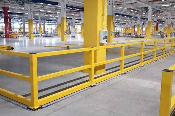 Geländer zur Absturzsicherung