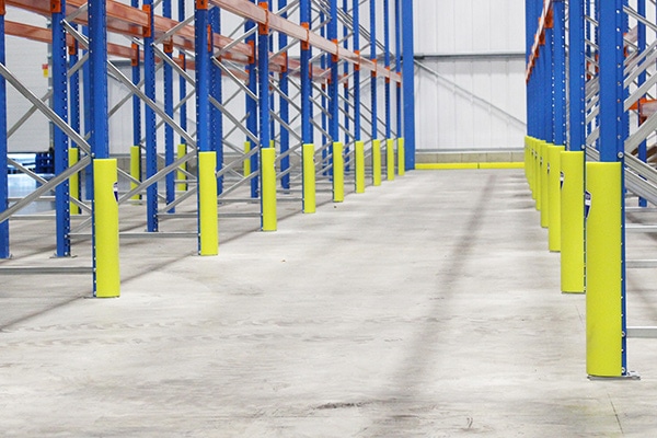 Anfahrschutz für Regalstützen