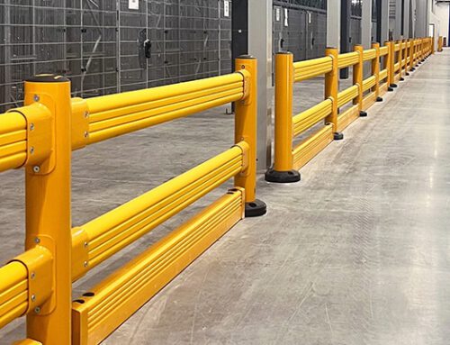 SafeStop Geländer mit Bodenschutz (McCue)