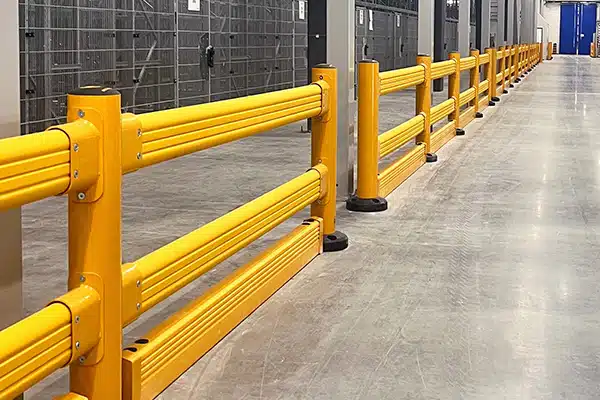 SafeStop Geländer mit Bodenschutz (McCue)