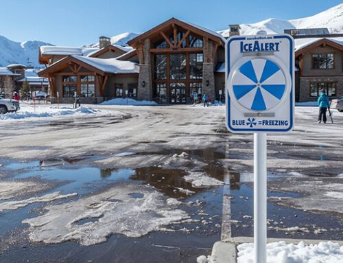 Warnsystem bei Eis  und Glatteisgefahr (ICE-Alert®)